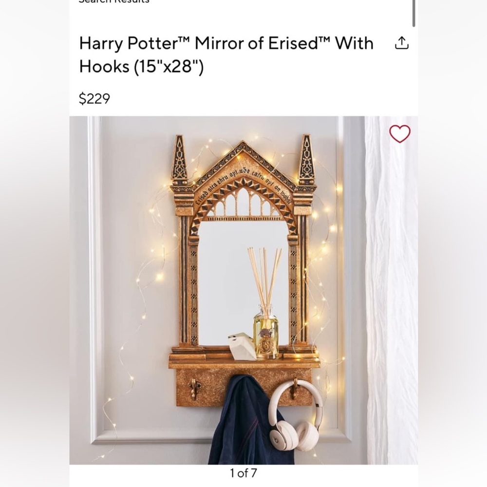 Pottery Barn Teen Harry Potter Mirror of Erised